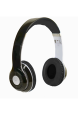 Black Wireless Stereo Headphones