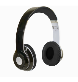 Black Wireless Stereo Headphones