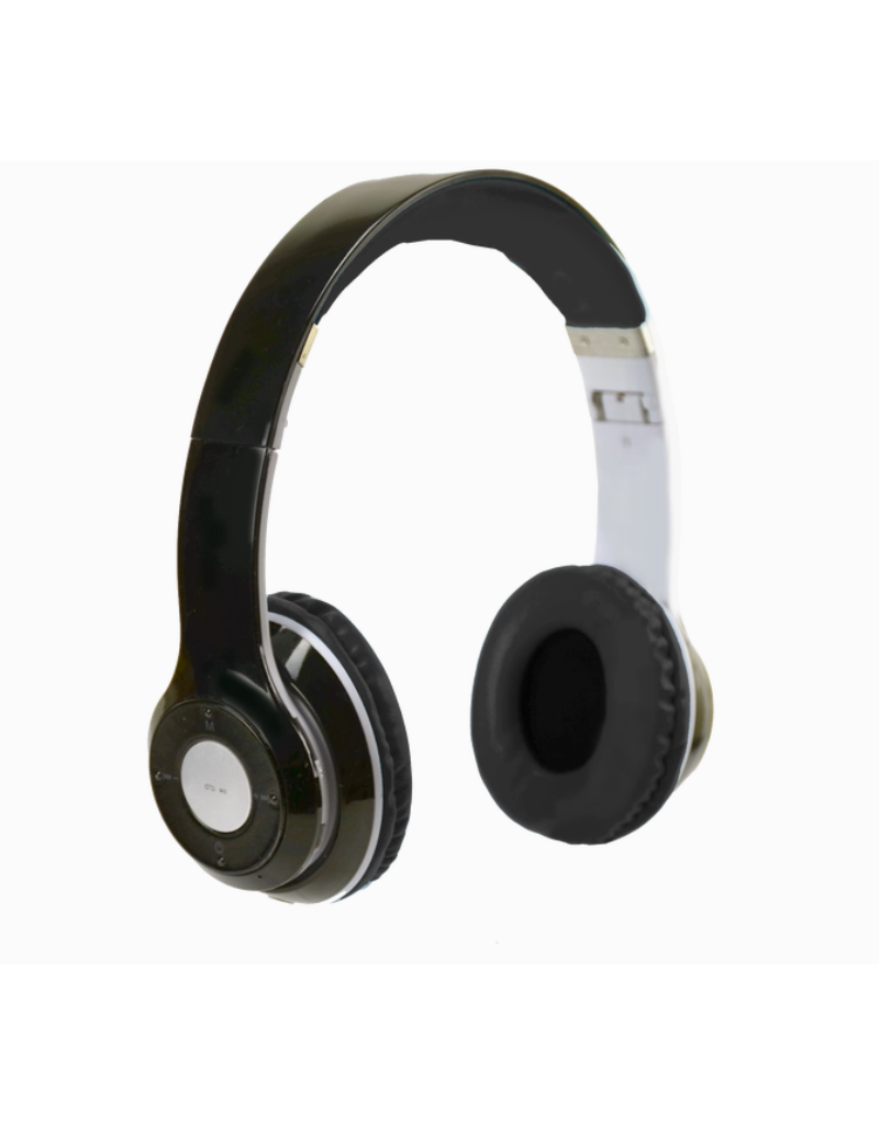 Black Wireless Stereo Headphones