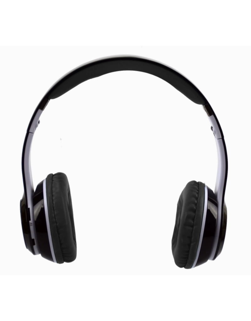 Black Wireless Stereo Headphones