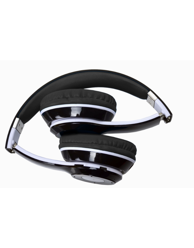 Black Wireless Stereo Headphones