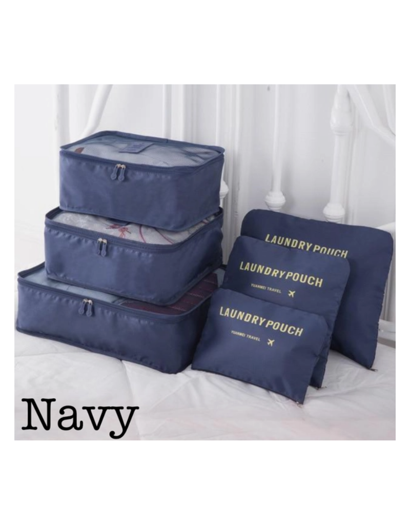 6 Piece Travel Organiser