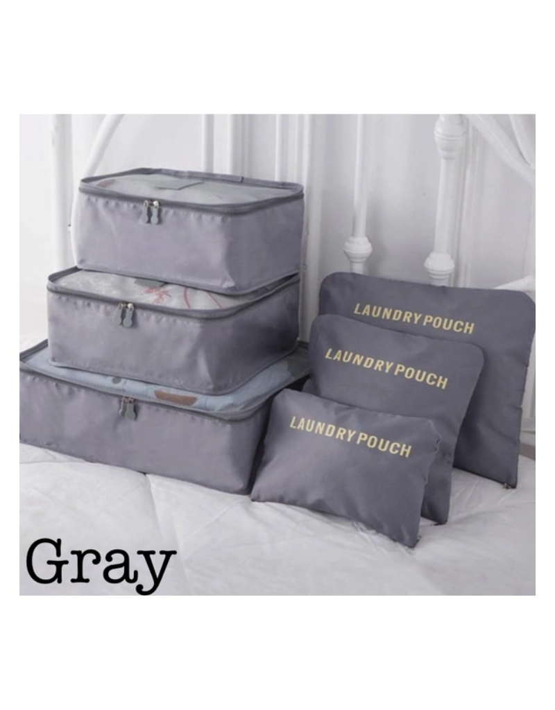 6 Piece Travel Organiser