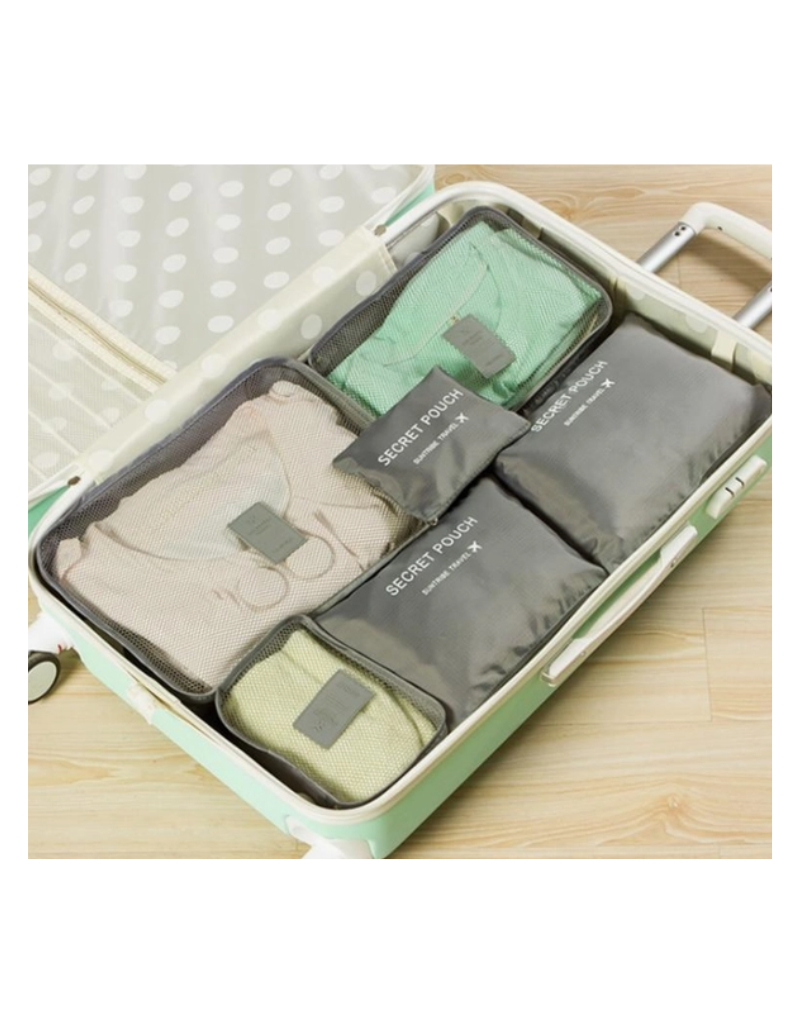 6 Piece Travel Organiser