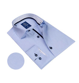 Avenue21 - Lt Blue w/Circle-Navy Trim