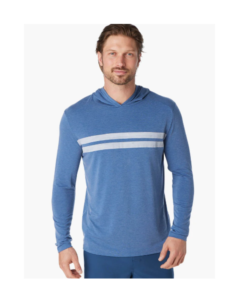 FH Seabreeze Hoodie - White Comp Stripe - Pour HoMMe