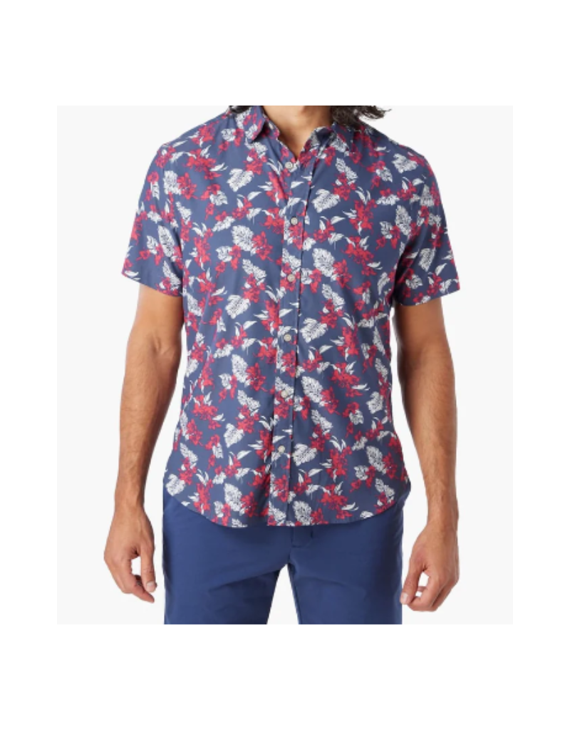 Fair Harbor FH The Windward Shirt - Navy Nautical