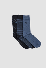 Rodd and Gunn R&G Seacliff Socks 3pk