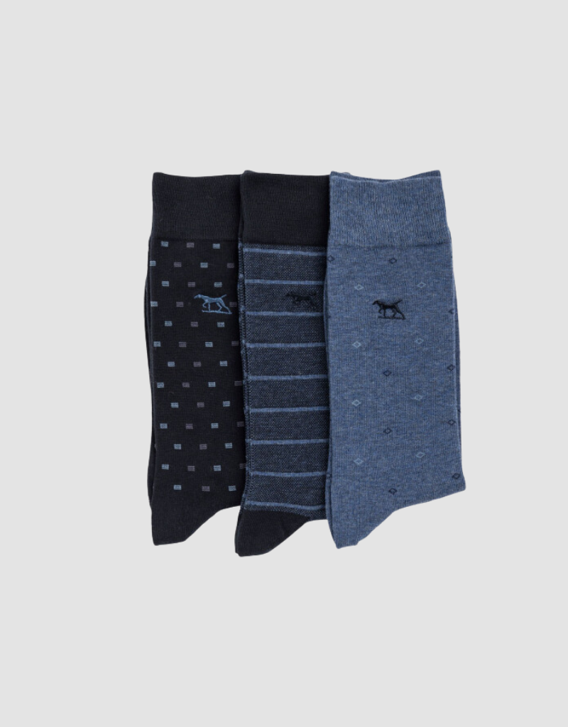 Rodd and Gunn R&G Seacliff Socks 3pk