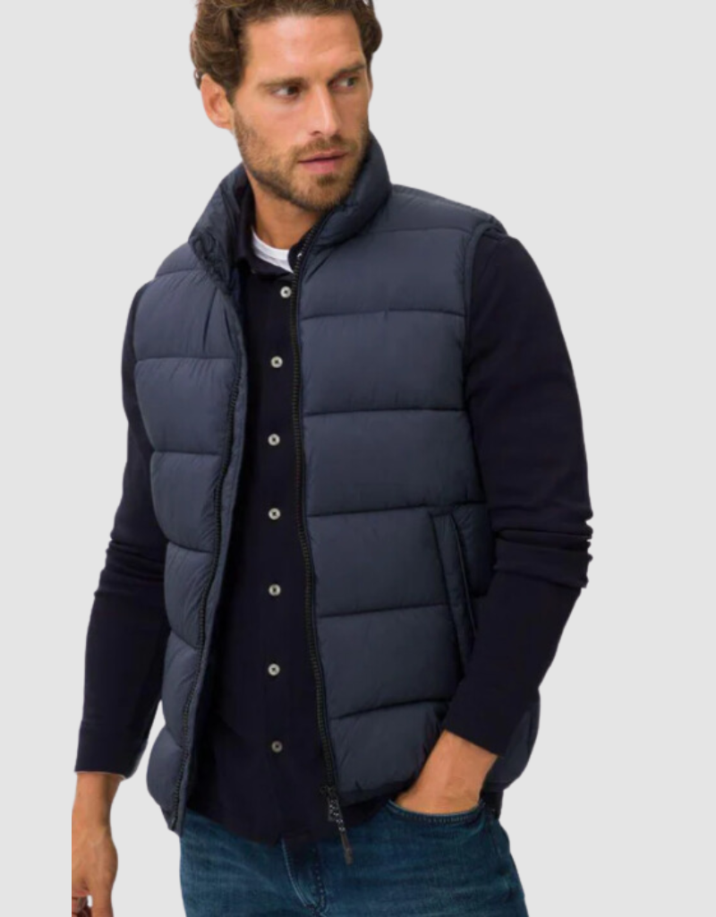 Brax Brax Dante - Puffer Vest - Navy