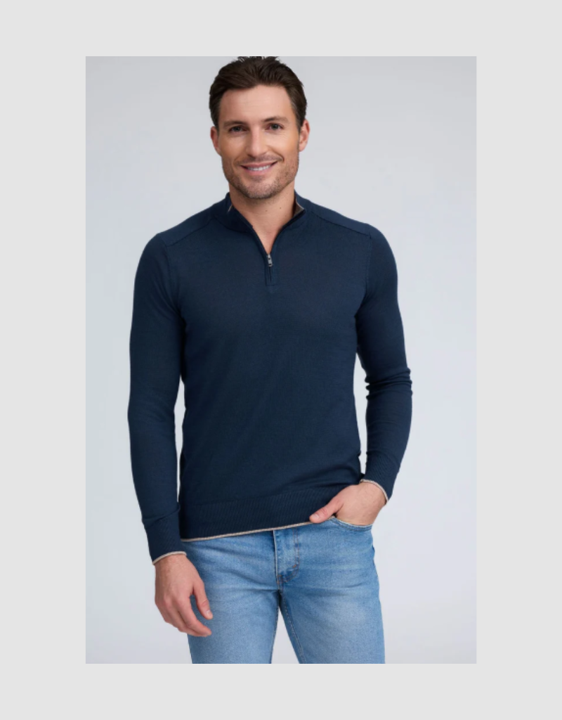 Raffi Raffi Luxe Cotton 1/4 Zip