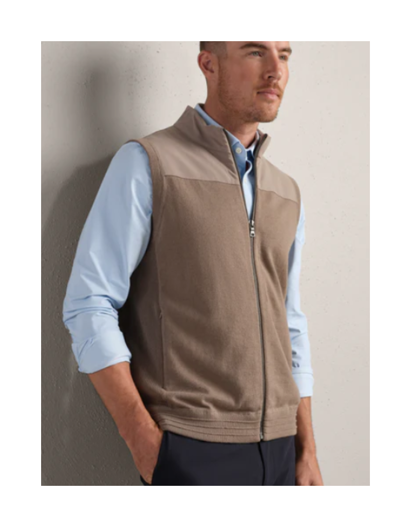 Rhone Rhone Sweater Vest - Taupe