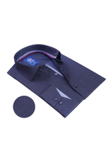 Avenue21 - Navy Pindot/Bl Trim