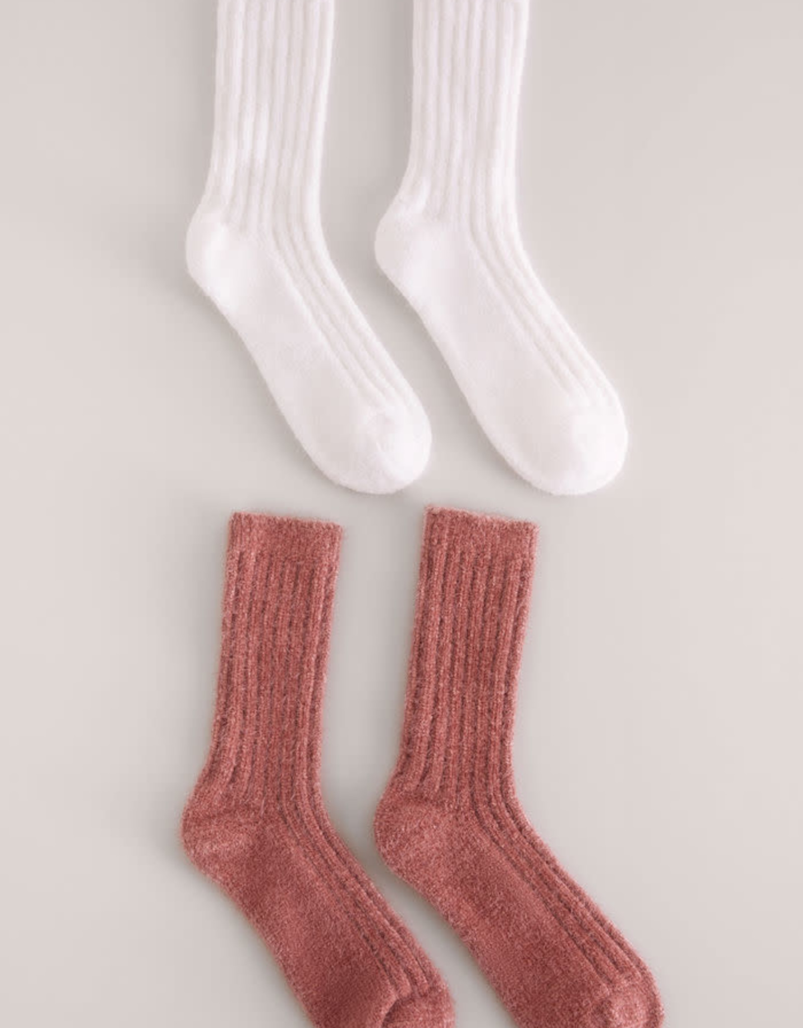 Z Supply Z Supply Plush Socks (2Pack)