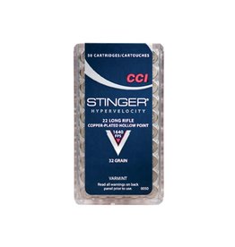 CCI Stinger 22LR 32 GR HP Box of 50 (50)