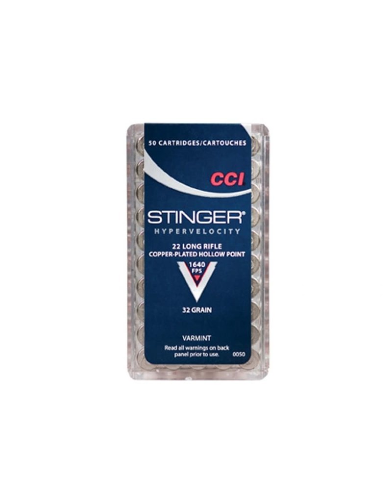 CCI Stinger 22LR 32 GR HP Box of 50 (50)