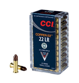 CCI Copper 22LR 21 GR CHP Box of 50 (925CC)