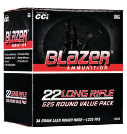 CCI Blazer 22LR 38gr Box of  525 (10022)