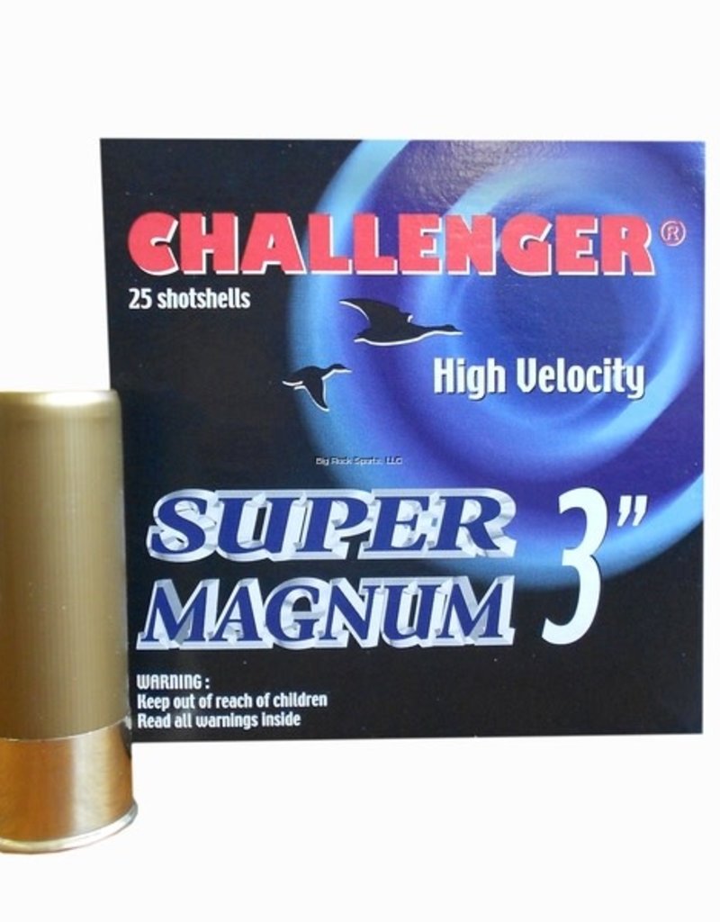 Challenger Super Magnum 12 GA. 3" 1-1/8 oz #2 Box of 25 (50172)