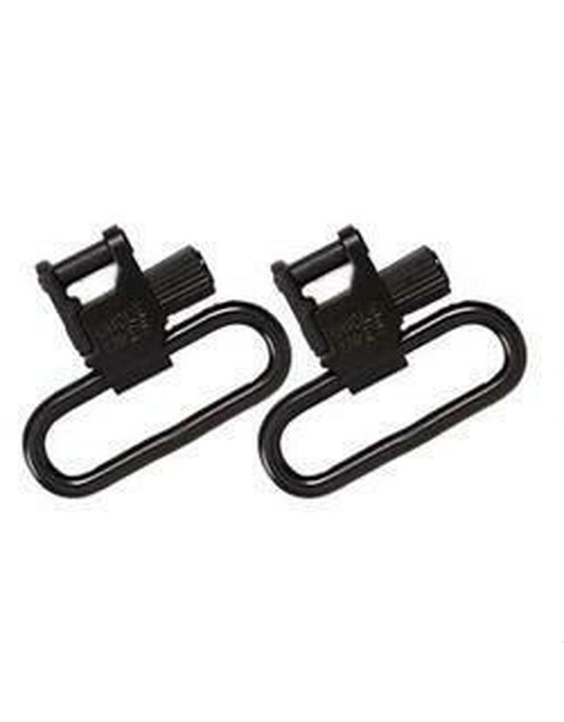 HQ Outfitters HQ Outfitters QD Sling Swivels - Quick Detach, 1.25", Black (HQ-SS1.25)