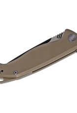 WE Knife Streak Flipper Black Plain Edge M390  G10 (WE818A)