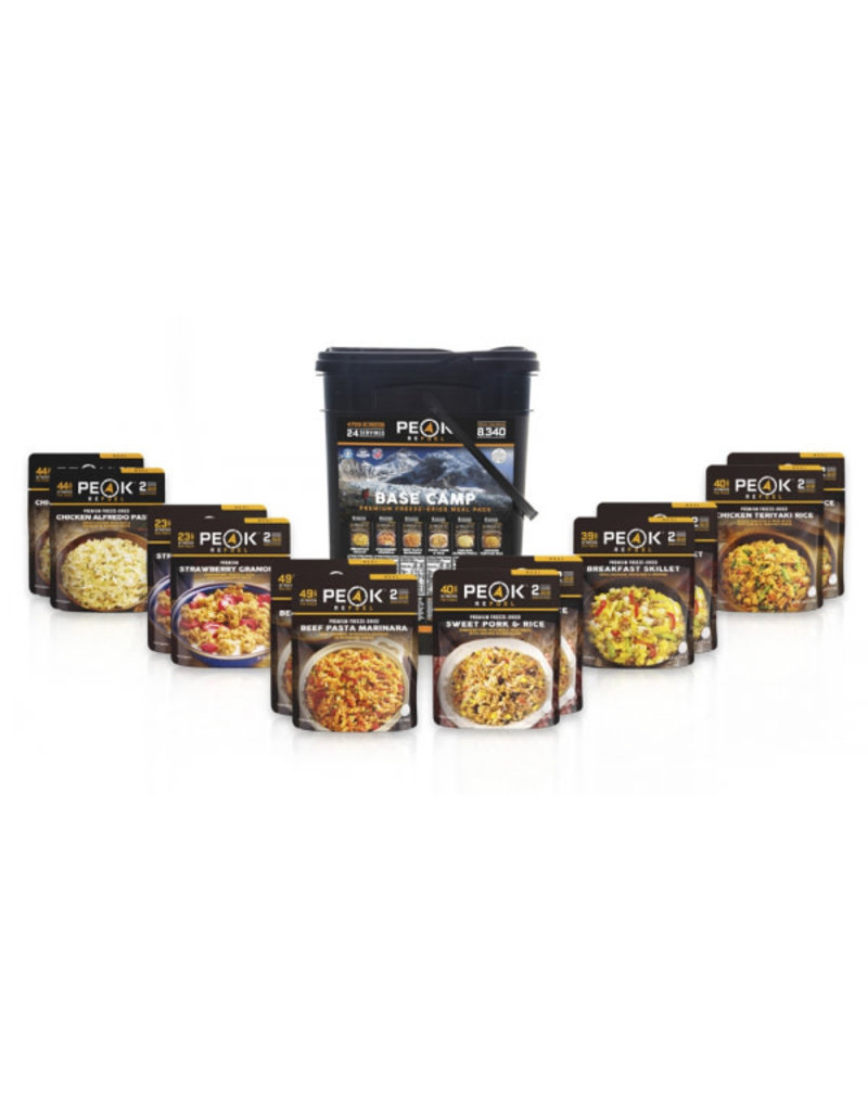 Peak Refuel Freeze Dried Meals Base Camp 12 Pack