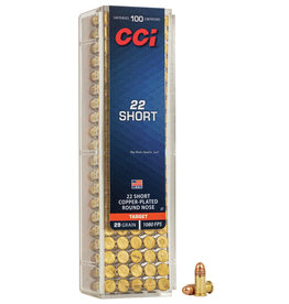 CCI Target - 22 Short, 29gr, RN, Box of 100 (27) — Tundra Supply