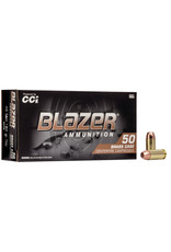 CCI Blazer Brass - 40 S&W, 180gr, FMJ, Box of 50 (5220)