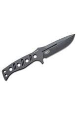 Benchmade Shane Sibert Adamas - 4.2" Cobalt Black Plain Blade and Skeletonized Handle, CruWear (375BK-1)