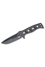 Benchmade Shane Sibert Adamas - 4.2" Cobalt Black Plain Blade and Skeletonized Handle, CruWear (375BK-1)