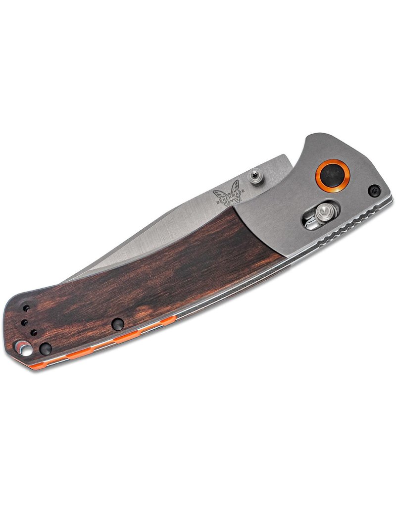 Benchmade Hunt Crooked River - 4.00" Clip Point Blade, S30V, Dymondwood Handles with Aluminum Bolsters (15080-2)