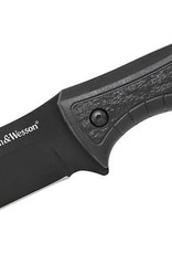 Smith & Wesson Extreme Ops Black Plain Edge 8Cr13MoV TPE (SWF6)
