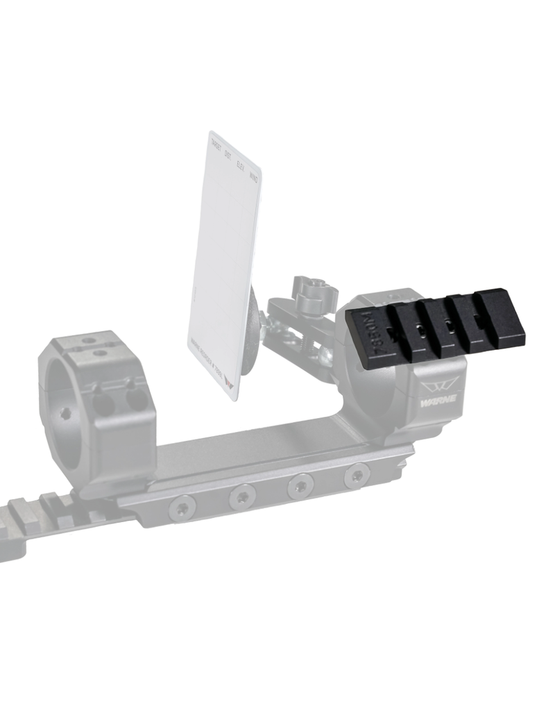 Warne Precision Mount - 0° Accessory Rail (7850M)