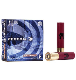Federal Power-Shok Rifled Slug - 410GA, 2 1/2", 1/4 oz., Box of 5 (F412RS)