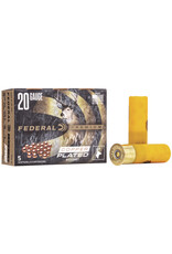 Federal Vital-Shok Buckshot - 20GA, 3", 3 Buck, 18 Pellets., Box of 5 (P2563B)