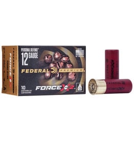 Federal Personal Defense Buckshot - 12GA, 2-3/4", 00 Buck, 9 Pellets., Box of 10 (PD12FX200)