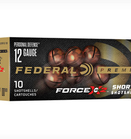Federal Personal Defense Buckshot - 12GA, 1-3/4", 00 Buck, 6 Pellets., Box of 10 (PD129FX200)
