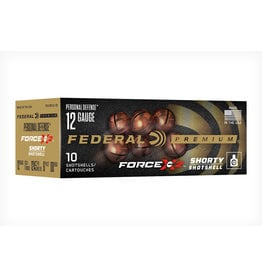 Federal Personal Defense Buckshot - 12GA, 1-3/4", 00 Buck, 6 Pellets., Box of 10 (PD129FX200)