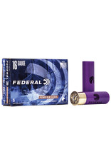 Federal Power-Shok Buckshot - 16GA, 2 3/4", 12 Pellets, 1 Buck, Box of 5 (F1641B)