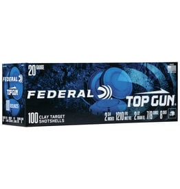 Federal Target Load - 20GA, 2-3/4", #8, Case of 100 (TG201008)