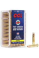 CCI TNT Green 22 WMR 30 GR HP Box of 50 (60)