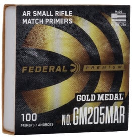 Federal Gold Medal Small Rifle AR Match Primers (GM205MAR)