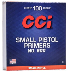 CCI Small Pistol Primers #500 (14)