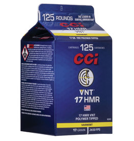 CCI VNT - 17 HMR, 17gr, Poly-Tip, Box of 125 (923CC)