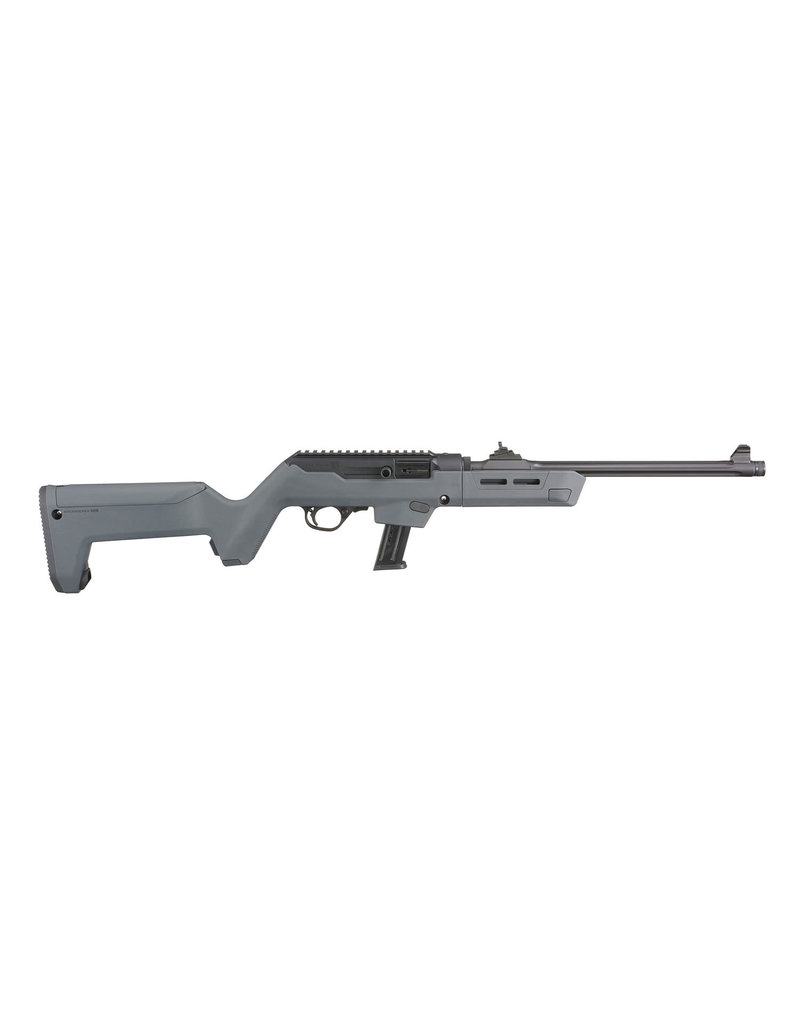 Ruger PC9 Carbine w/ Magpul PC Backpacker Stock - 9mm, 18.6", Stealth Gray (19133)
