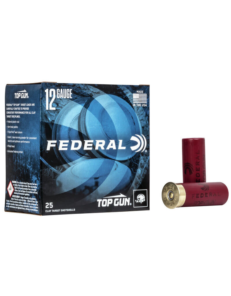Federal Target Load - 12GA, 2-3/4", #7.5, (TG127)