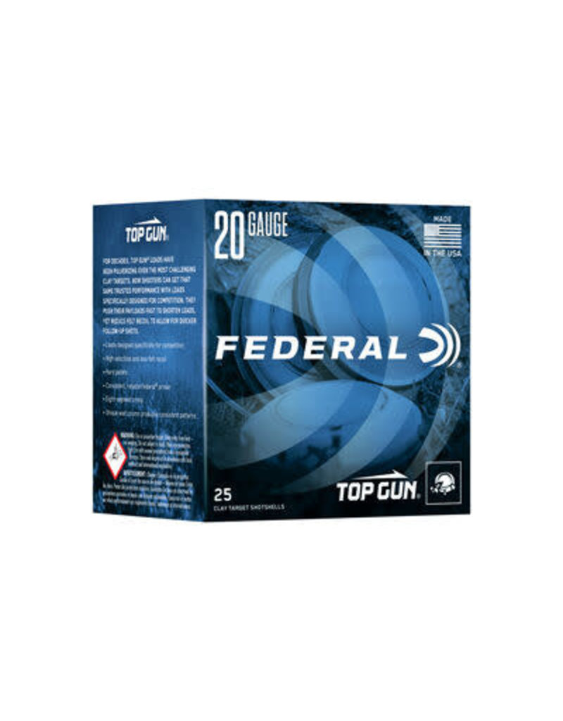 Federal Target Load - 20GA, 2-3/4", #7.5, (TG207.5)