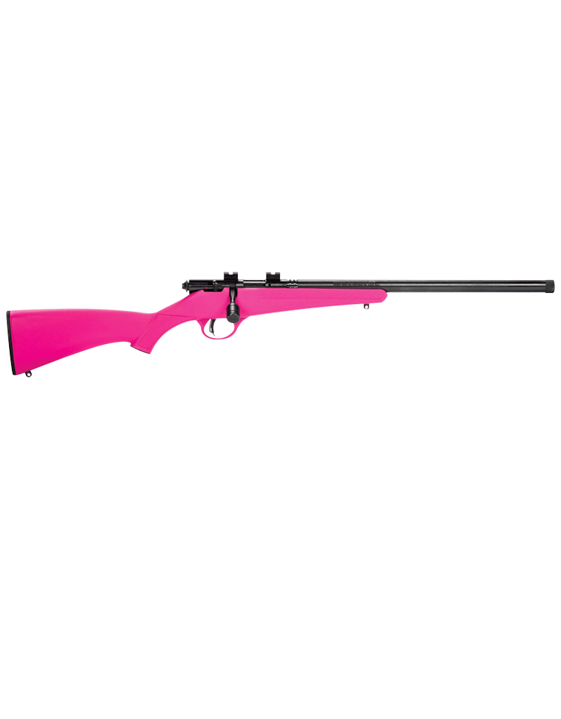 Savage Rascal FV-SR Youth, Pink - 22 LR, 16.1" (13780)