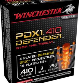 Winchester PDX1 Defender .410 Gauge, 3", Disc/BB, Box of 10 (S413PDX)