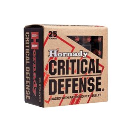 Hornady Critical Defence - 38 Special , 110 gr, FTX, Box of 25 (90310) — Tundra Supply